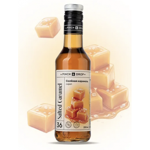 Сироп «Соленая Карамель» Pinch&Drop стекло 250мл