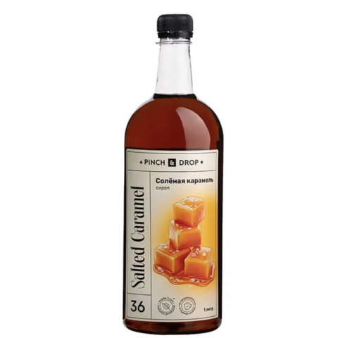 Сироп «Соленая Карамель» Pinch&Drop пластик 1л