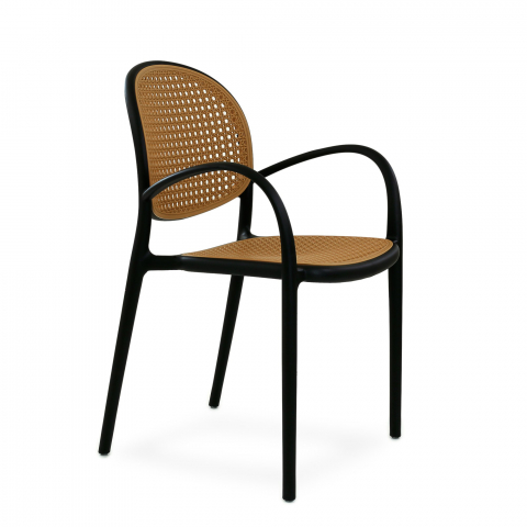 Пластиковое кресло N-70 черный