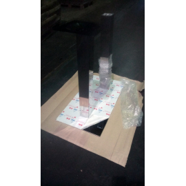 Металлическое подстолье 1063EM покрытое хромом