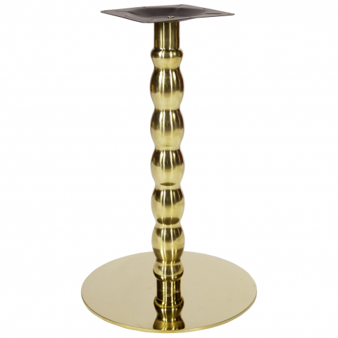 Дизайнерское подстолье 1287EM цвет золотой