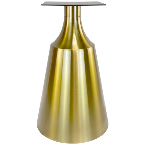 Дизайнерское подстолье 2110EM из металла золотого цвета