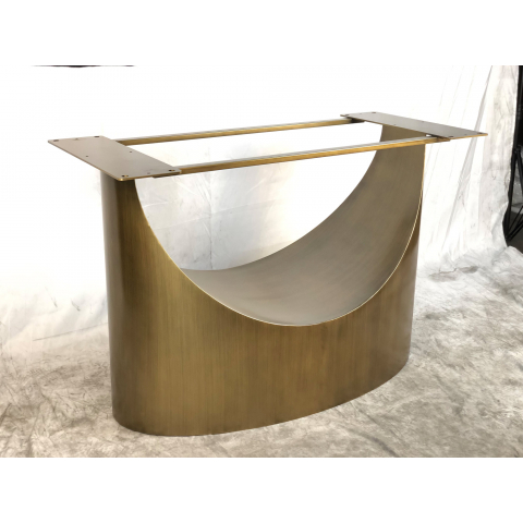 Дизайнерское подстолье для стола 2129EM золотое