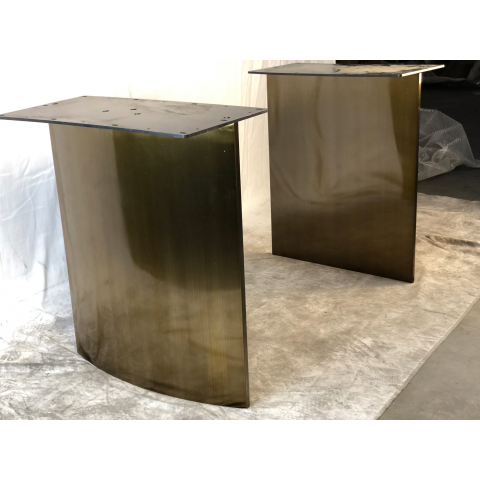 Дизайнерское подстолье 2127EM цвет лофт (2 опоры)