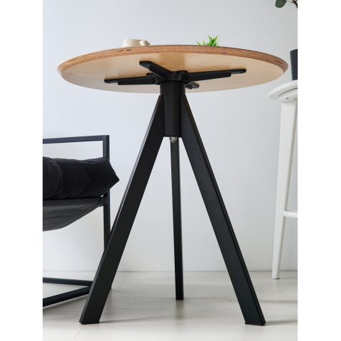 Стол Arki круг белый d=700 мм