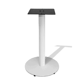 Металлическое подстолье для стола Класс белого цвета