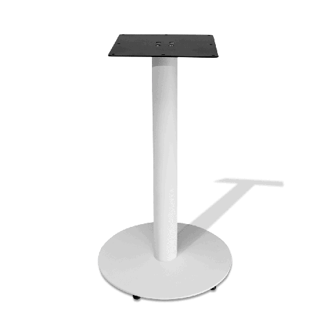 Металлическое подстолье для стола Класс белого цвета