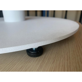 Металлическое подстолье для стола Класс белого цвета