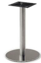 Подстолье 1001EM круглое из нержавеющей стали