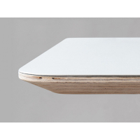 Круглая столешница Профлит d=800х18 из фанеры, торцы под углом 45 градусов