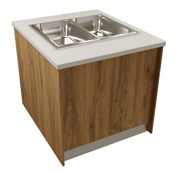 Шведская линия раздачи Б2 910 мм под встройку