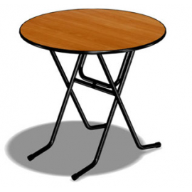 Круглый складной стол Окленд d=700 мм