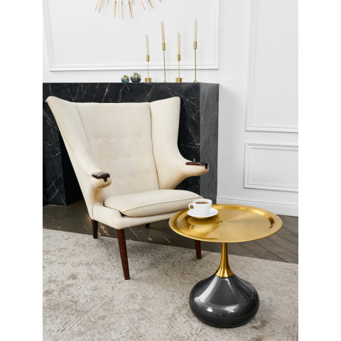 Дизайнерский журнальный стол 0807DT d=510 мм