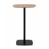 Стол барный Form 60*60 светлое дерево/черный