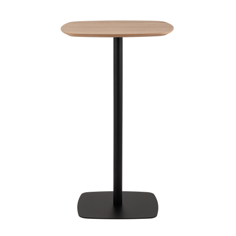 Стол барный Form 60*60 светлое дерево/черный