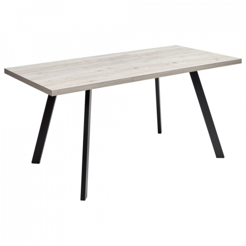Стол BRICK M 140 Дуб Анкона Черный
