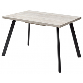 Стол BRICK M 140 Дуб Анкона Черный