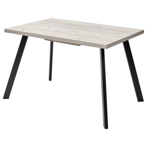 Стол BRICK M 140 Дуб Анкона Черный