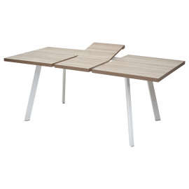 Стол BRICK M 140 Дуб Трюфель Белый