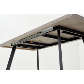 Стол BRICK M 140 Оникс Черный