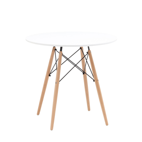 Стол DSW NEW D80 белый