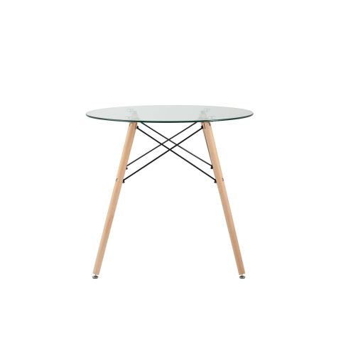 Стол DSW D80 стеклянный