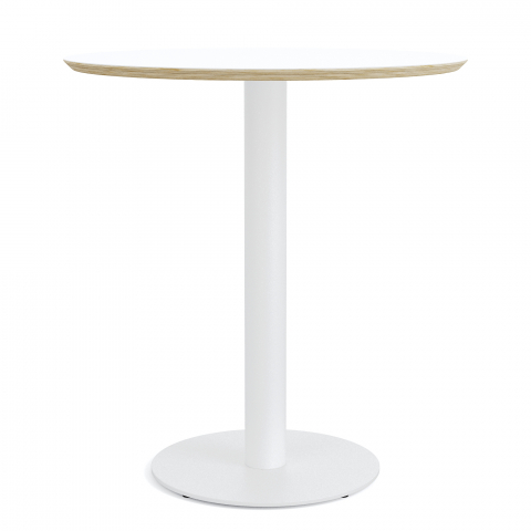 Стол Frank круглый белый D=700 мм