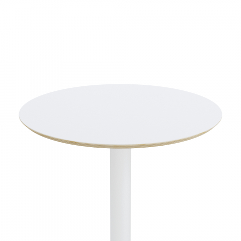 Стол Frank круглый белый D=700 мм