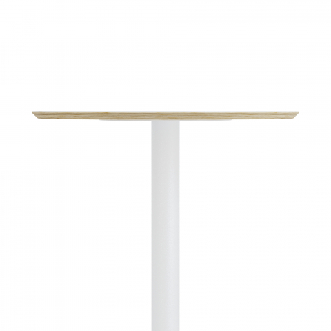 Стол Frank круглый белый D=700 мм