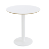 Стол Frank круглый белый D=700 мм