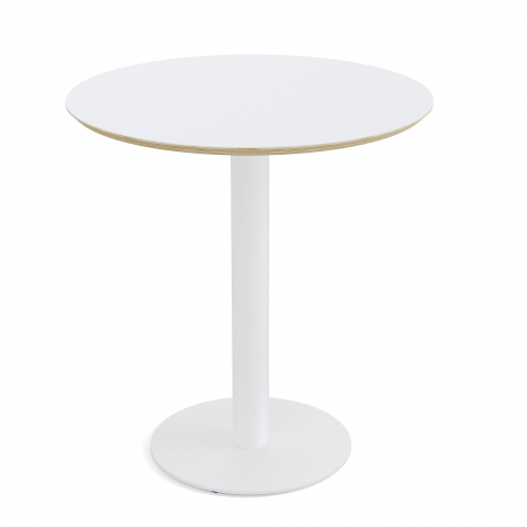 Стол Frank круглый белый D=700 мм