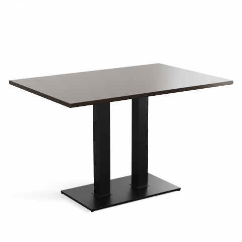 Стол Madrid двойной 1200x800x25 цвет венге