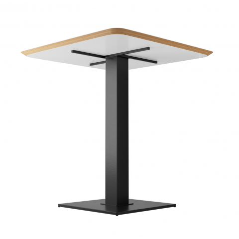 Стол Madrid 700x700 столешница Профлит белая