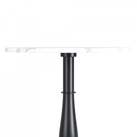 Стол Milan W круглый d=800 мм цвет мрамор