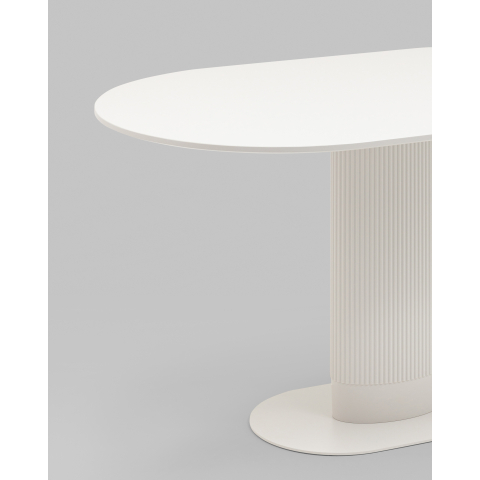 Стол обеденный Mystery 130*80 белый