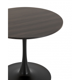 Стол обеденный Strong Round 90х90 темный орех