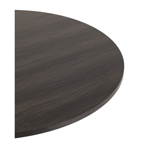 Стол обеденный Strong Round 90х90 темный орех