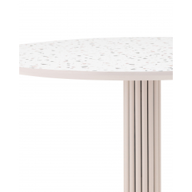 Стол обеденный Stem D90 терраццо