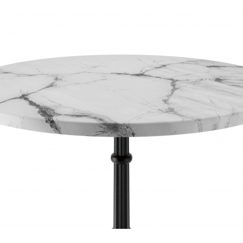 Стол Paris W d=800 мм цвет Мраморный опиум