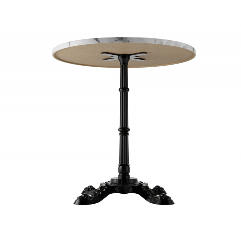 Стол Paris W d=800 мм цвет Мраморный опиум