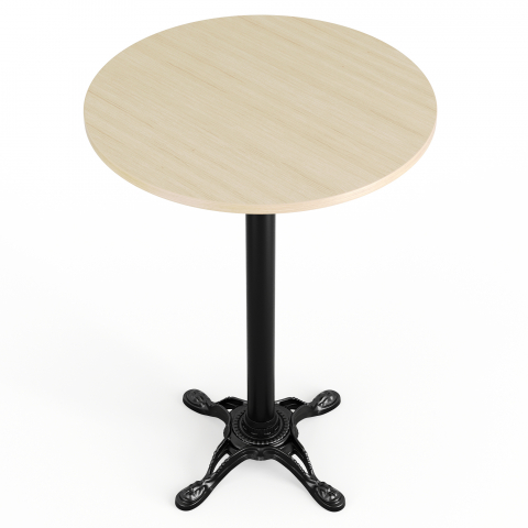 Барный стол Parma d=800 мм цвет дуб Сонома