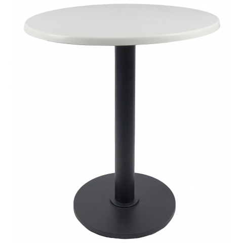 Стол Порто W d=700 мм цвет белый