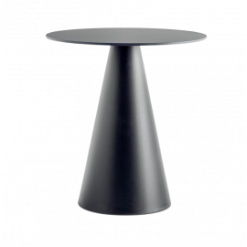 Стол Romeli d=700 мм цвет черный