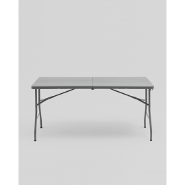 Стол-чемодан складной 152*74*74 серый