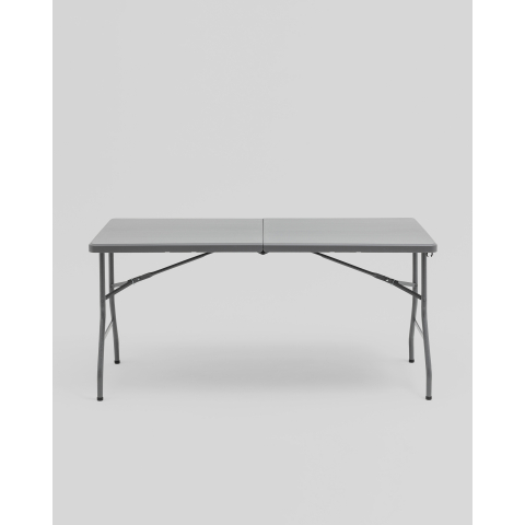 Стол-чемодан складной 152*74*74 серый