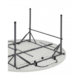 Стол складной круглый Кейт 150 белый