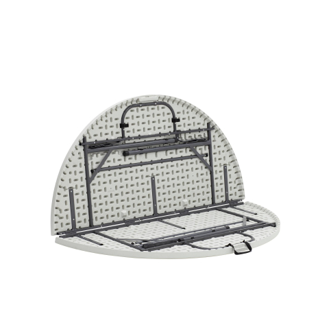 Стол складной круглый Кейт 150 белый