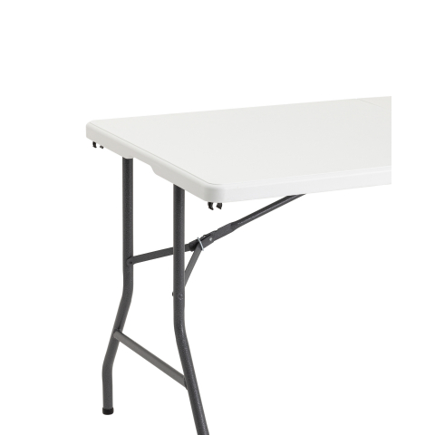 Стол складной чемодан 152*74*74 белый