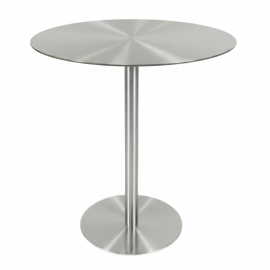 Стол Тампа круг d=600 мм нержавеющая сталь