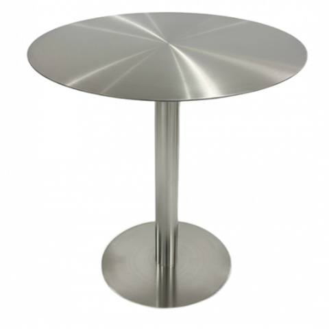 Стол Тампа круг d=600 мм нержавеющая сталь